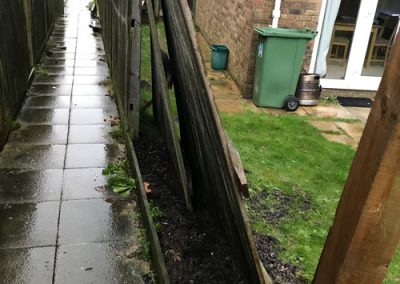 Fence repairs by Whitechappell Property Maintenance
