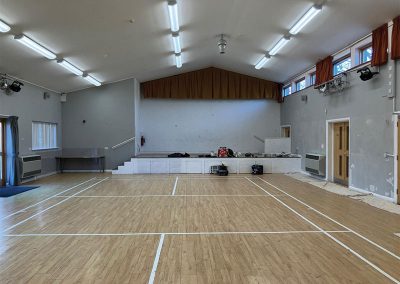 Chartham Memorial Hall decoration by Whitechappell Property Maintenence