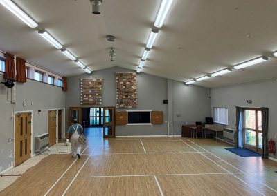 Chartham Memorial Hall decoration by Whitechappell Property Maintenence