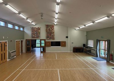 Chartham Memorial Hall decoration by Whitechappell Property Maintenence