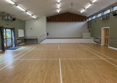 Chartham Memorial Hall decoration by Whitechappell Property Maintenence