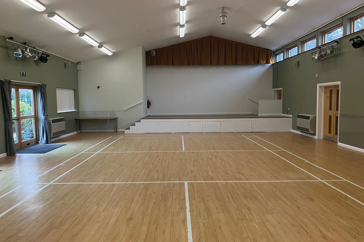 Chartham Memorial Hall decoration by Whitechappell Property Maintenence