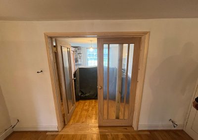Wall removal and rebuild by Whitechappell Property Maintenance