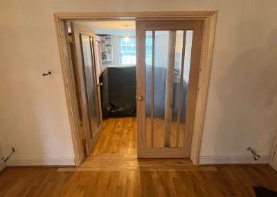 Wall removal and rebuild