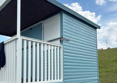 Beach hut redecoration by Whitechappell Property Maintenance