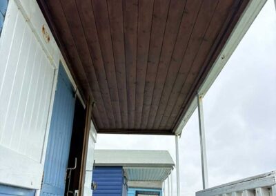 Beach hut redecoration by Whitechappell Property Maintenance