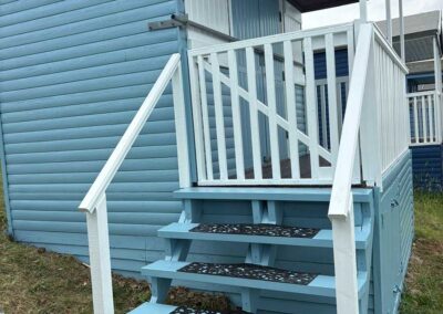Beach hut redecoration by Whitechappell Property Maintenance