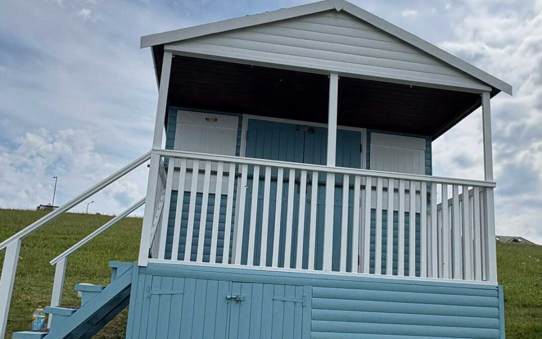 Beach hut redecoration by Whitechappell Property Maintenance