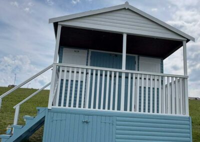 Beach hut redecoration