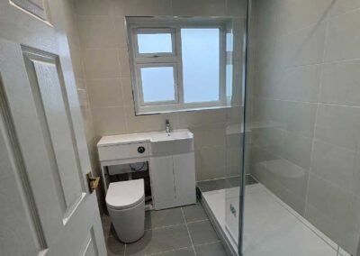 Bathroom refurbishment in Sturry by Whitechappel Property Maintenance