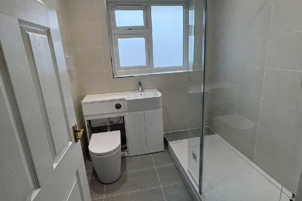 Bathroom refurbishment in Sturry by Whitechappel Property Maintenance